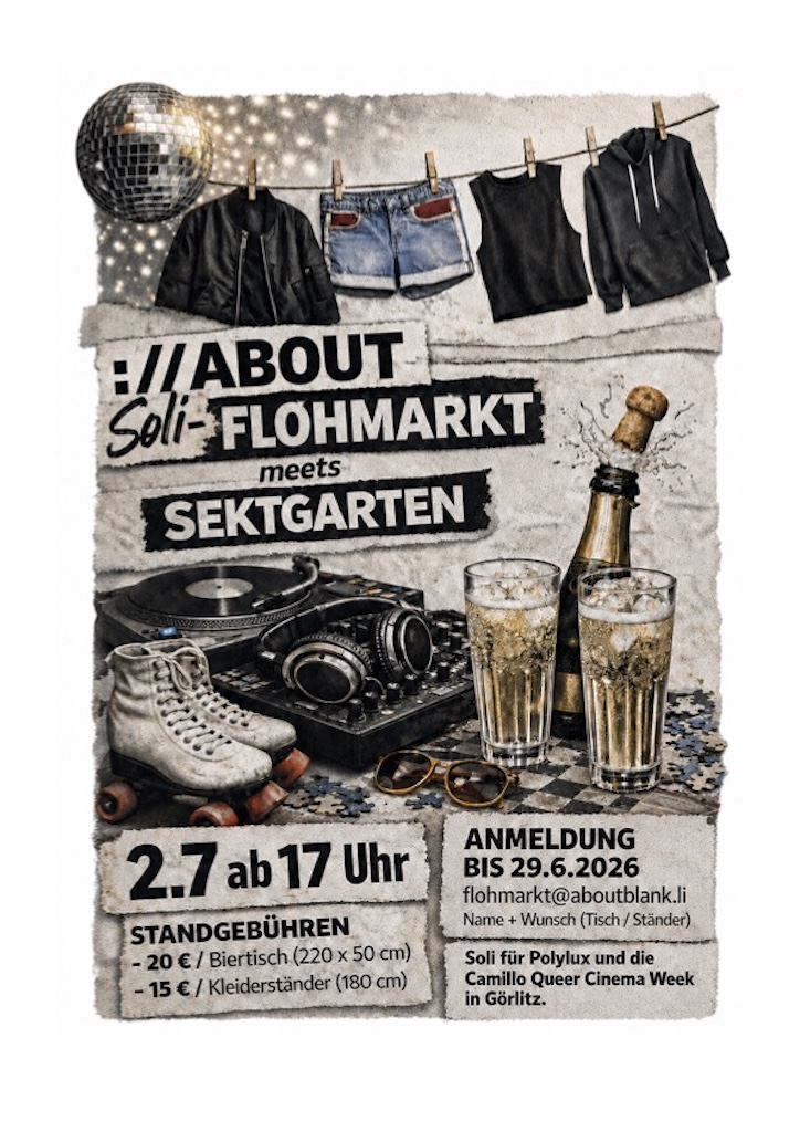 ://sektgarten x flohmarkt [free entry & open air]