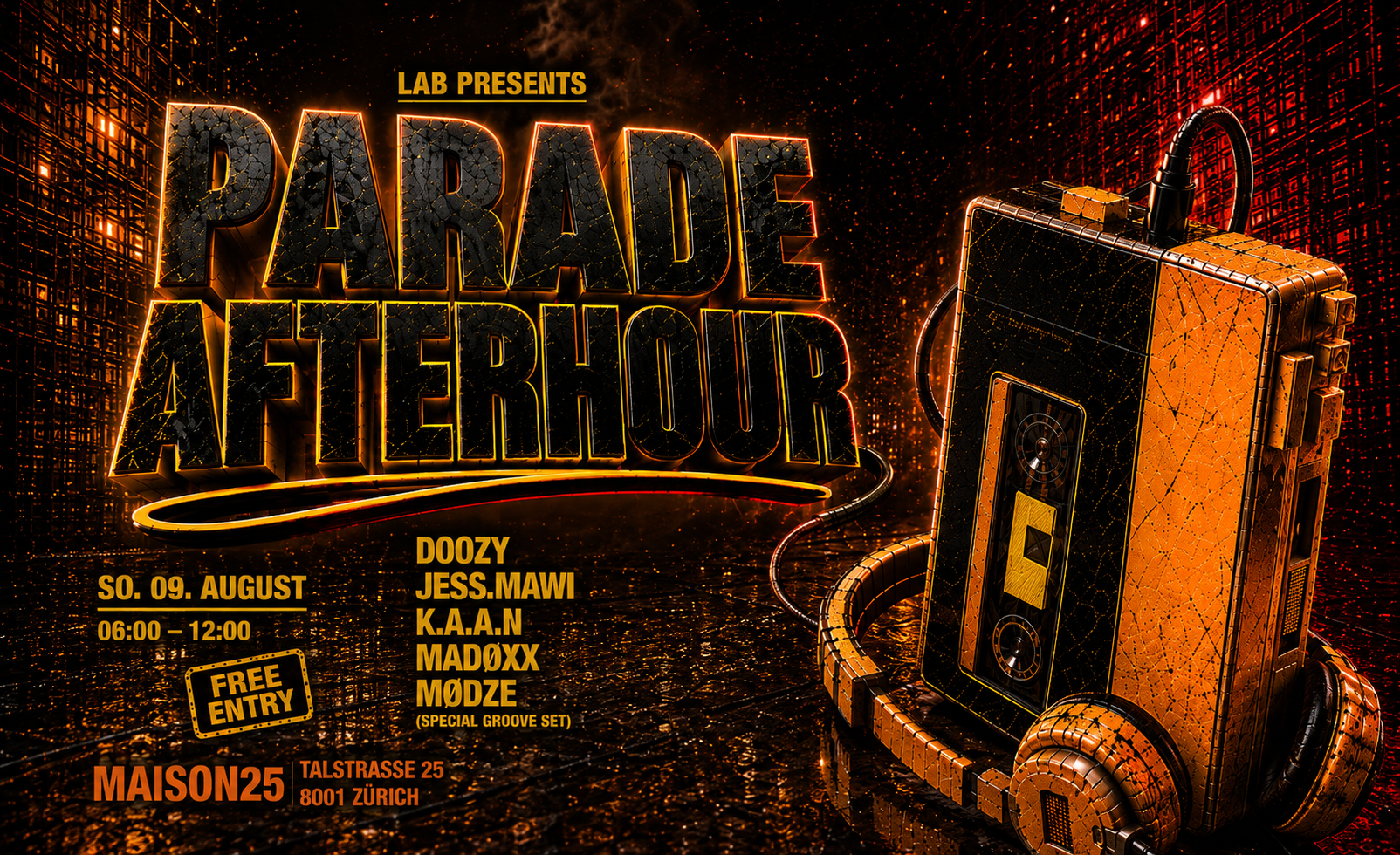 AFTERHOUR - STREET PARADE