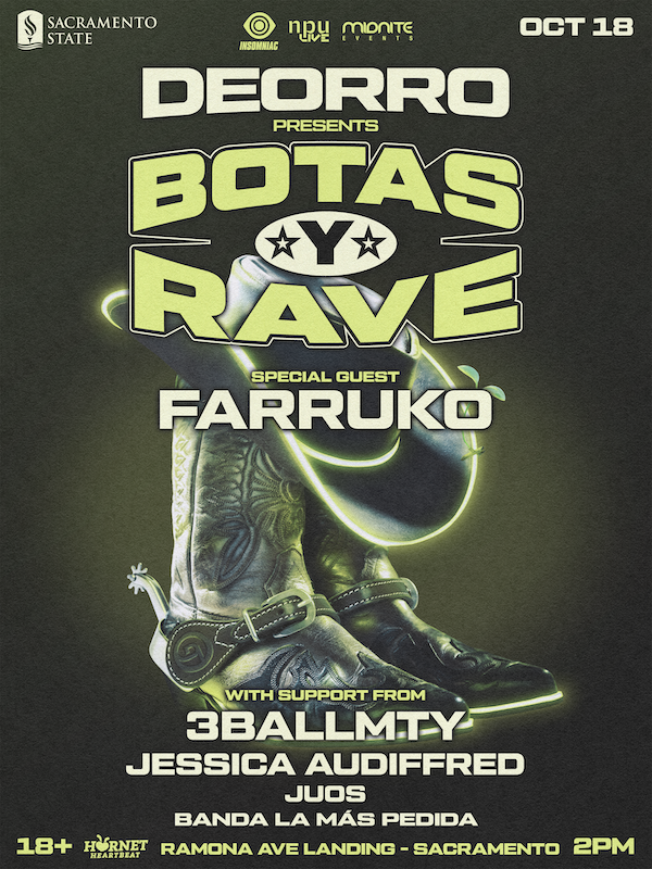 Deorro presents BOTAS Y RAVE in Sacramento