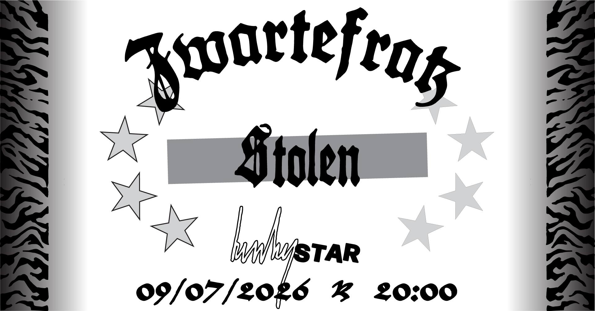 ZWARTEFRAKKEN: Stolen
