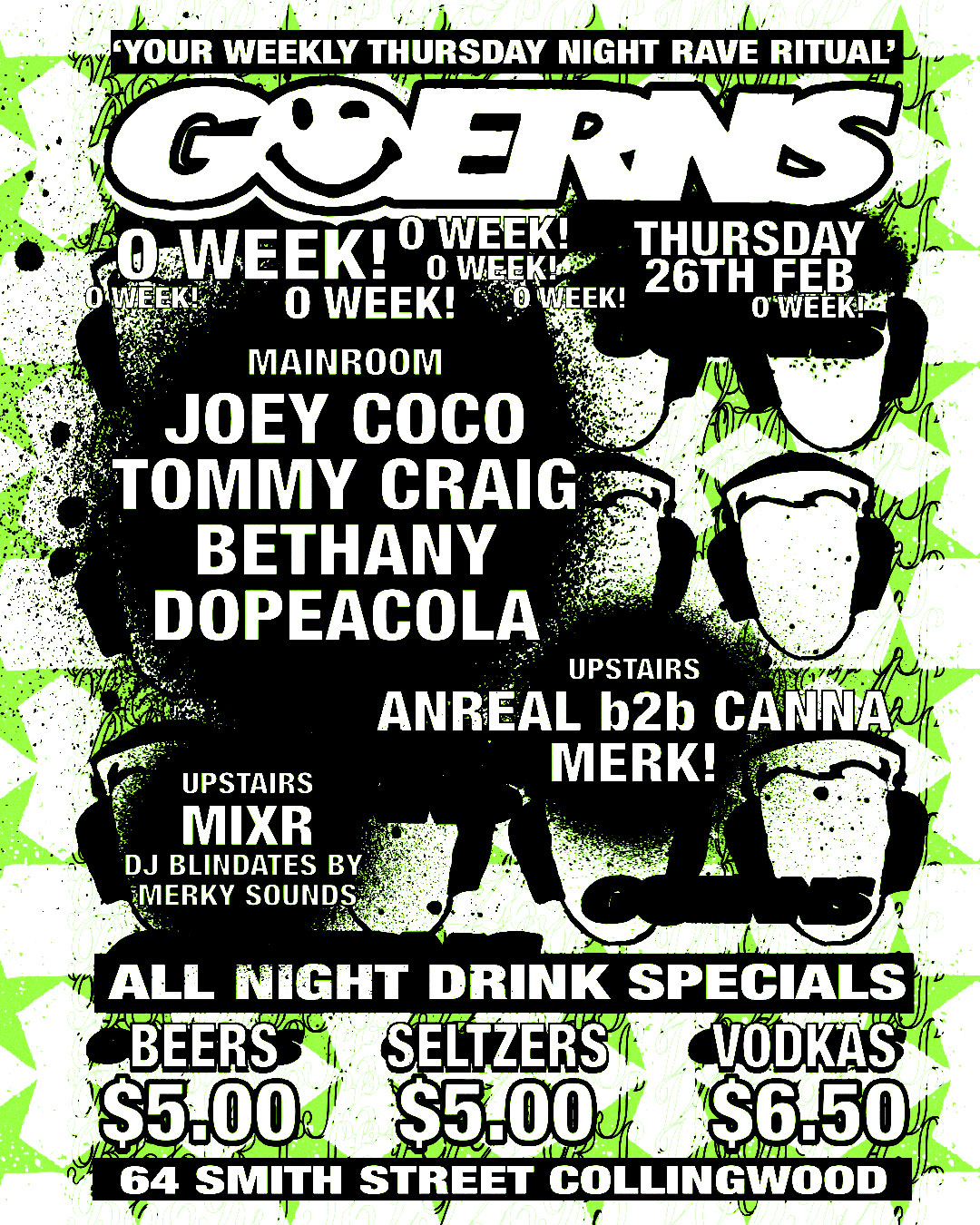 Guerns Thurs O-Week