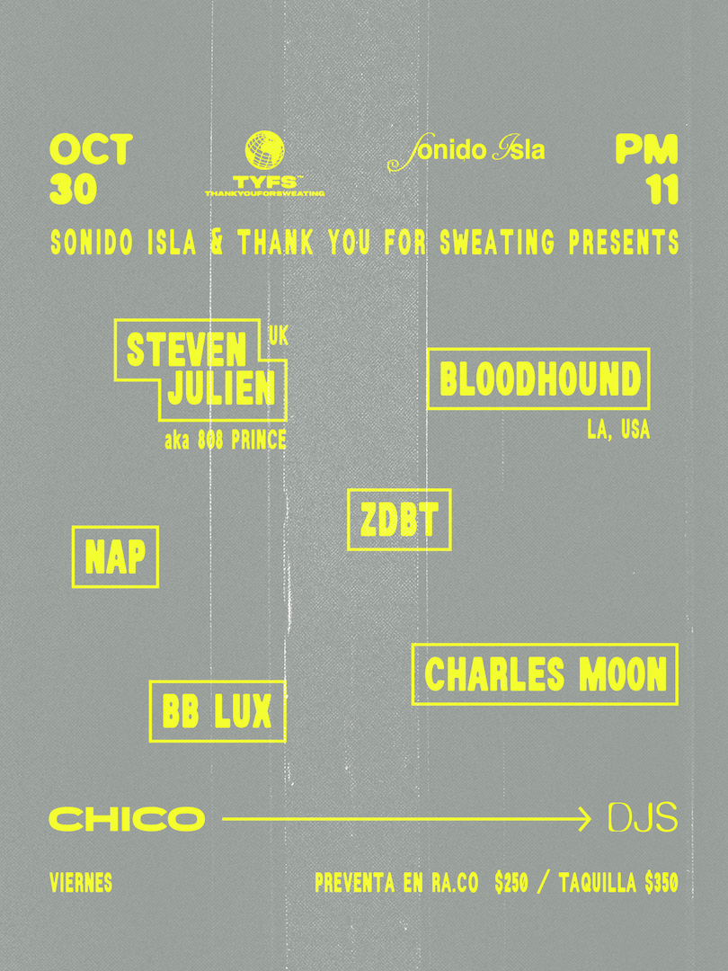 Flyer de Steven Julien (808 PRINCE)