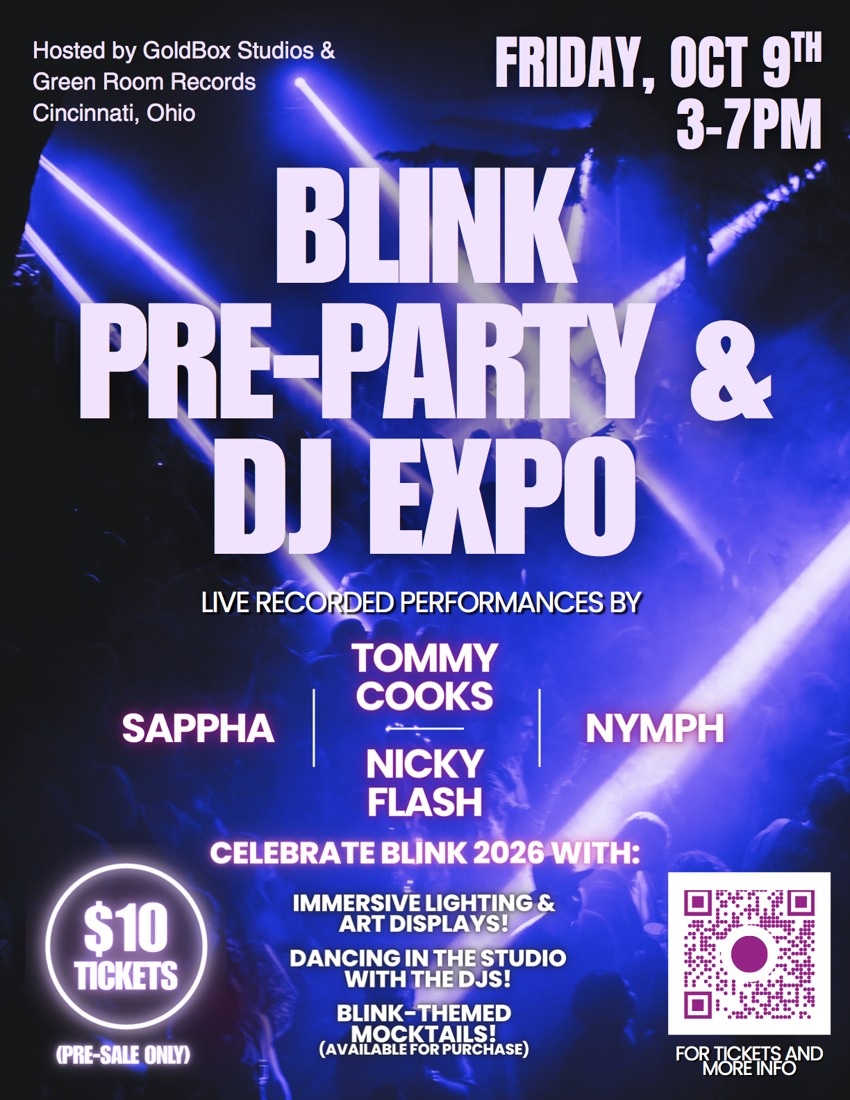 Blink Pre Party & DJ Expo