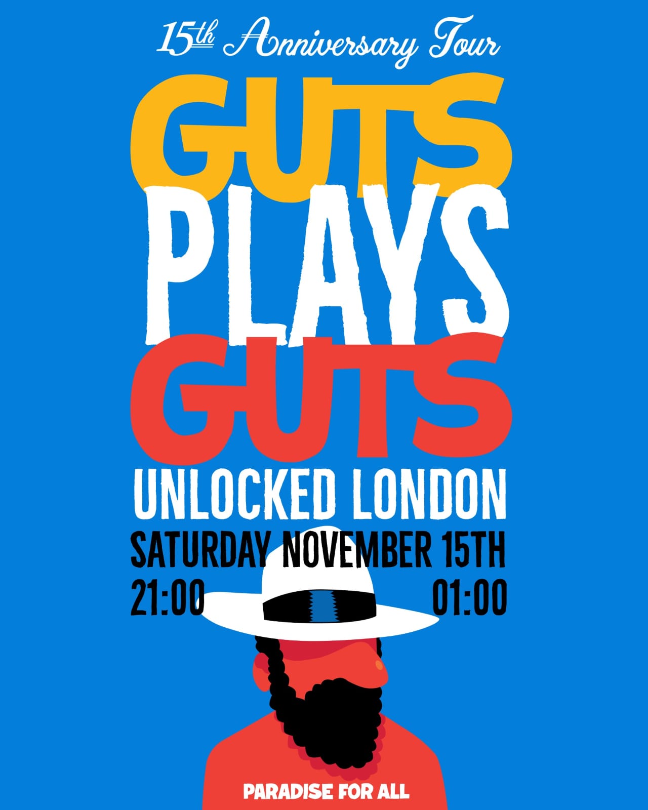 GUTS plays GUTS - London at UNLOCKED, London