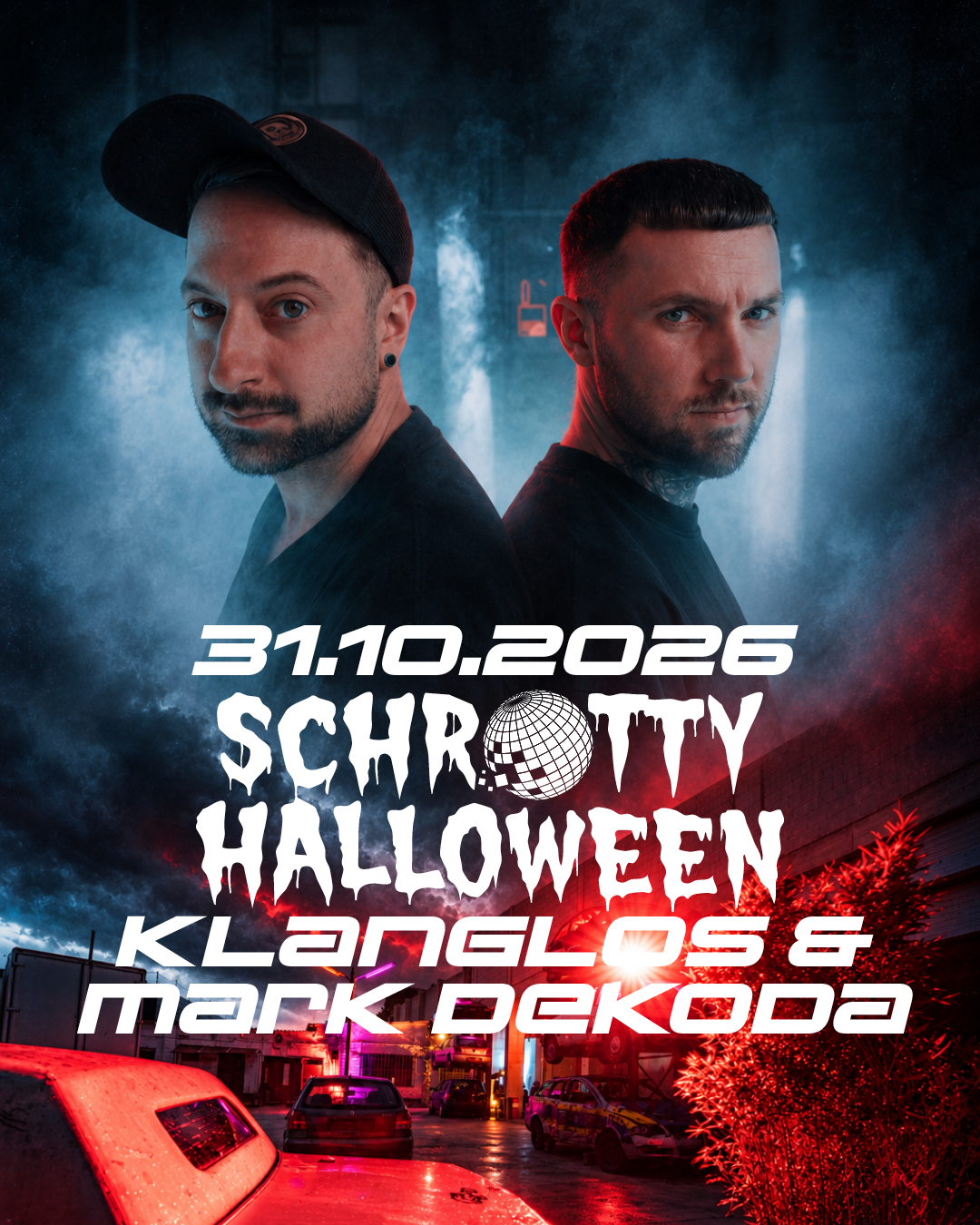 Schrotty Halloween mit Klanglos & Mark Dekoda