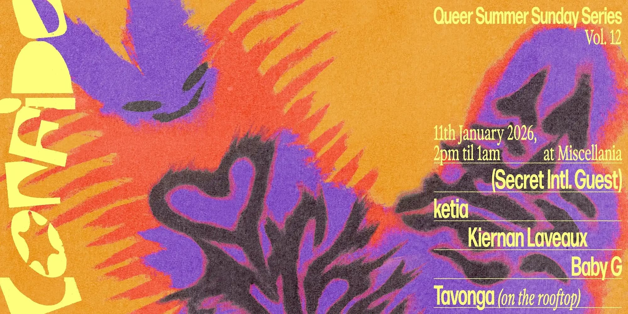 CONFIDE Queer Summer Sunday Series ☼ Vol. 12