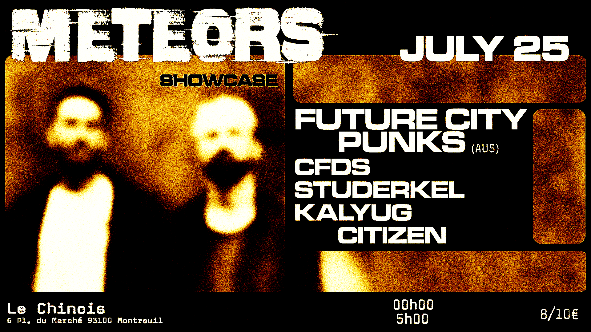 Meteors Recordings Invites Future City Punks (Aus)