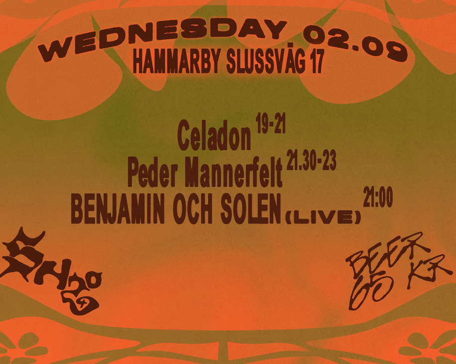 SPICE H2O: CELADON & PEDER MANNERFELT