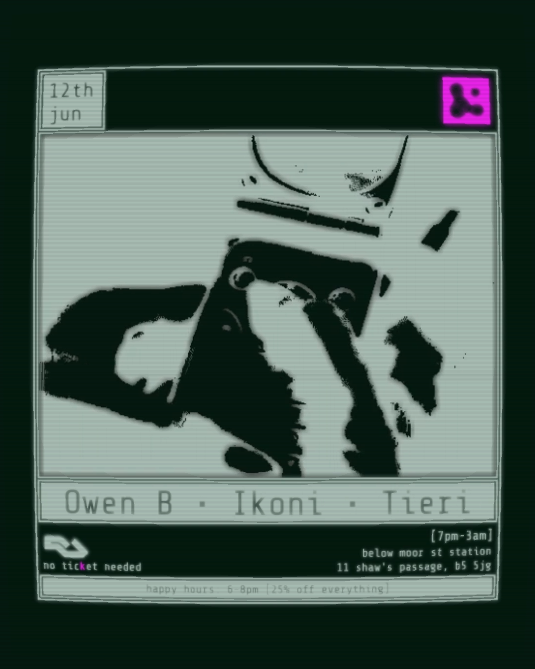 Owen B, Tieri + Ikoni