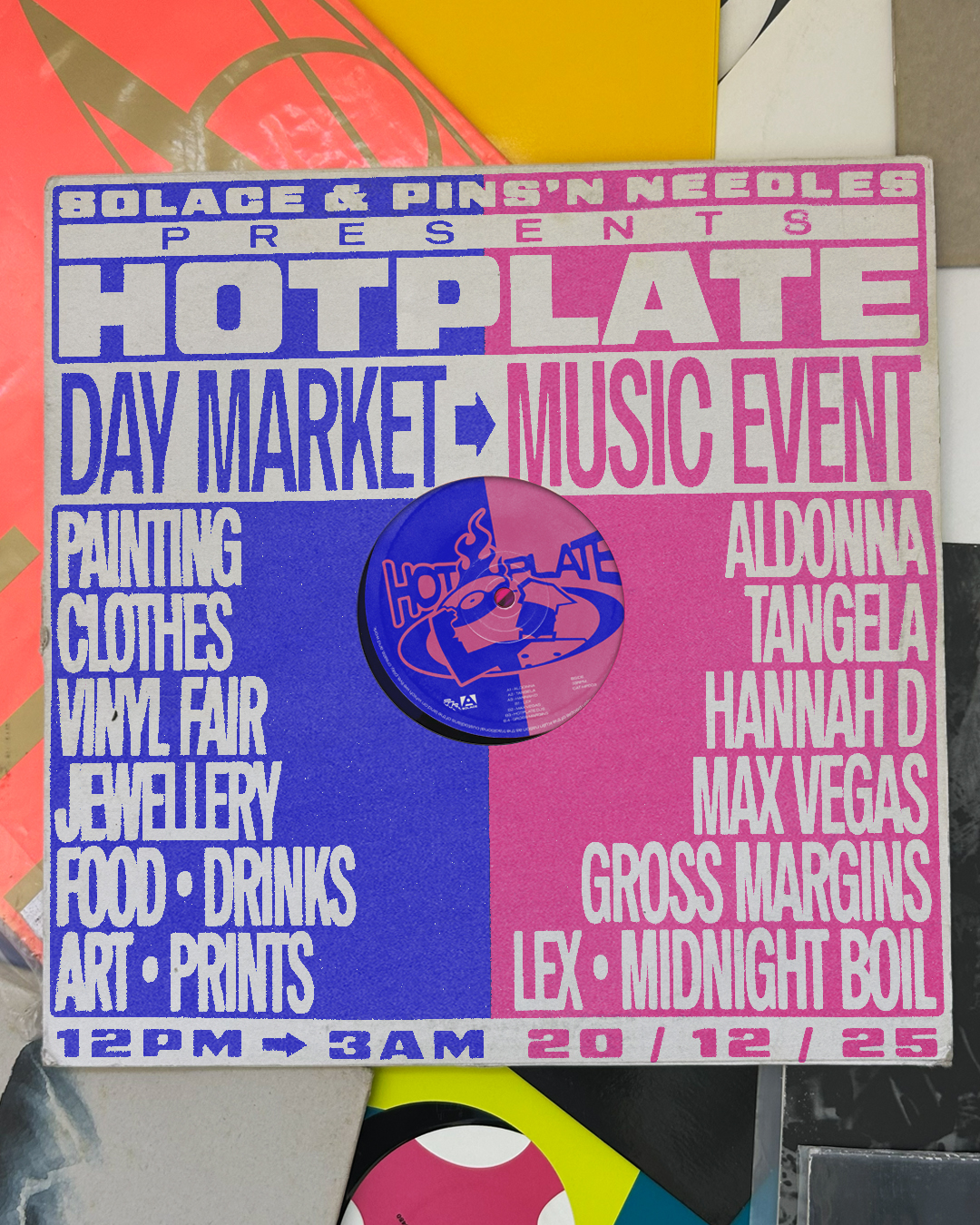 Hotplate Party and Day Market feat. Aldonna (Vinyl Only)