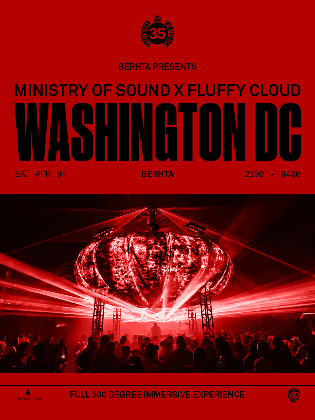 Ministry of Sound X Fluffy Cloud: 35th Anniversary Showcase