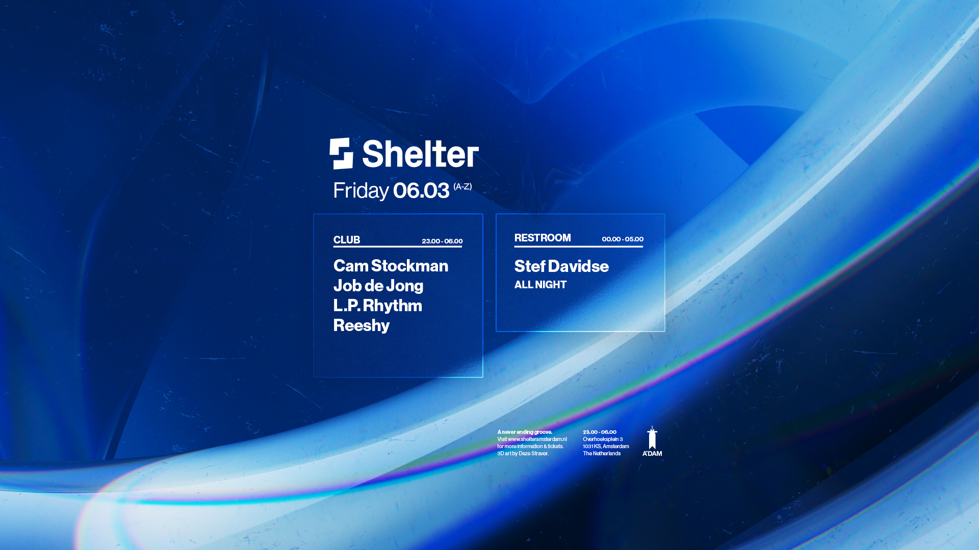 L.P. Rhythm, Job de Jong, Reeshy, Cam Stockman