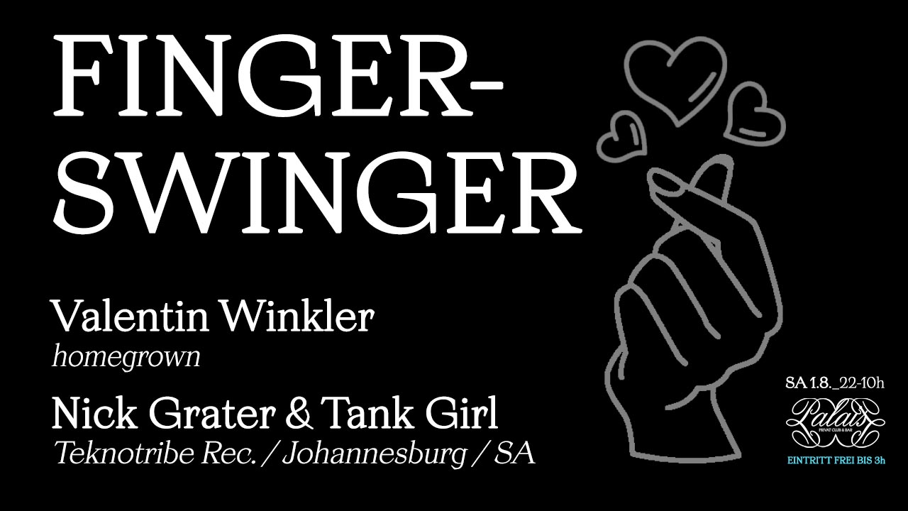 FINGER-SWINGER — Palais, Mnichov