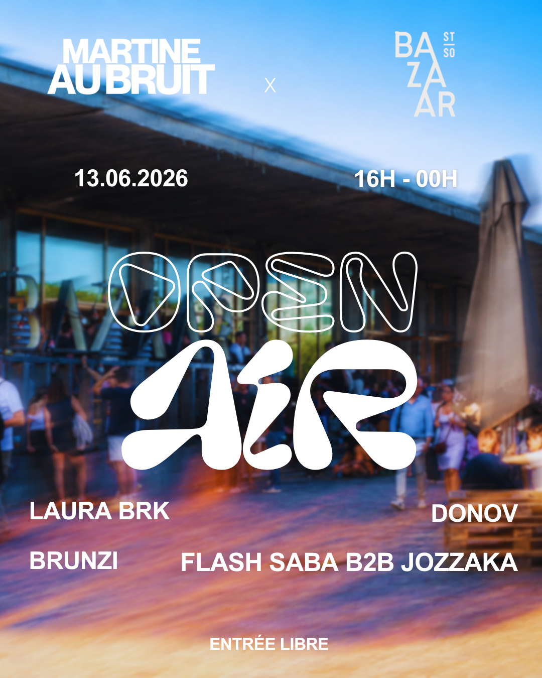 Martine Au Bruit - OPEN AIR
