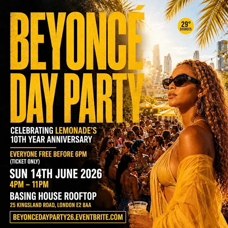 BEYONCE DAY PARTY LONDON