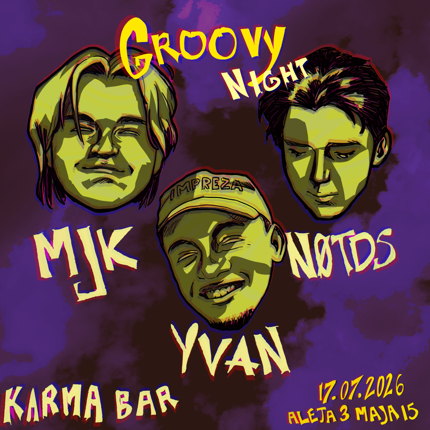 GROOVY NIGHT (summer edition) — Karma Crew Warsaw, Варшава