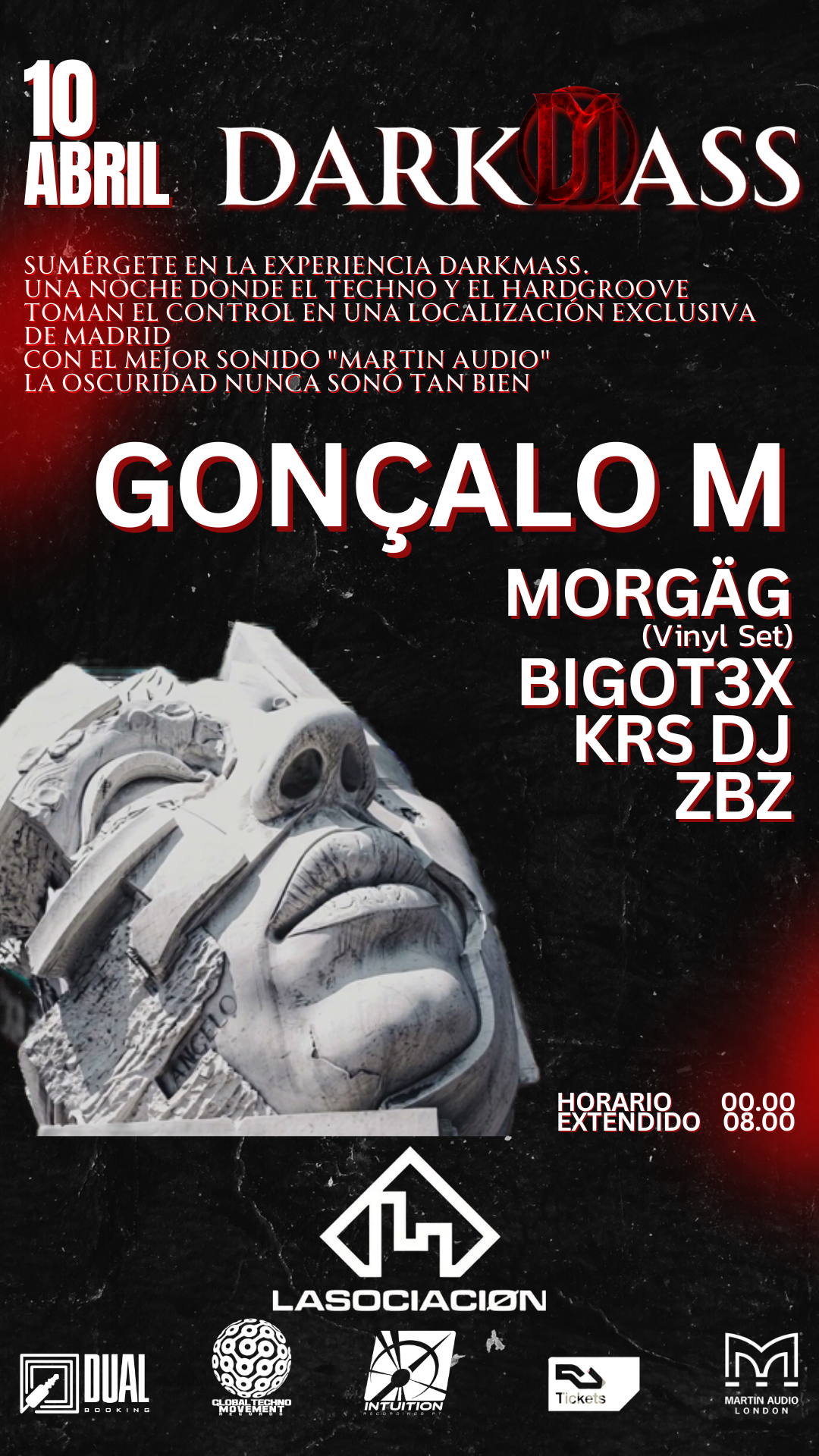DARKMASS Lasociaciøn ||| GONÇALO M - MORGÄG - BIGOT3X - KRS DJ - ZBZ