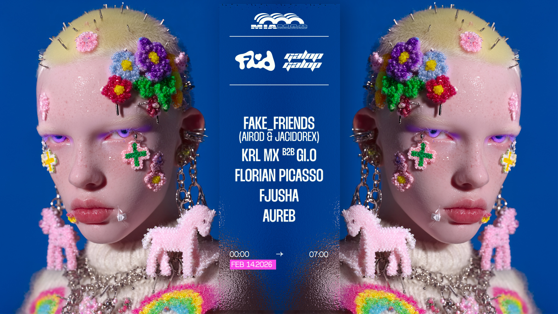 FLUID x GALOP GALOP: Airod & Jacidorex, Krl Mx, GI.O, Florian Picasso, FJUSHA, Aureb