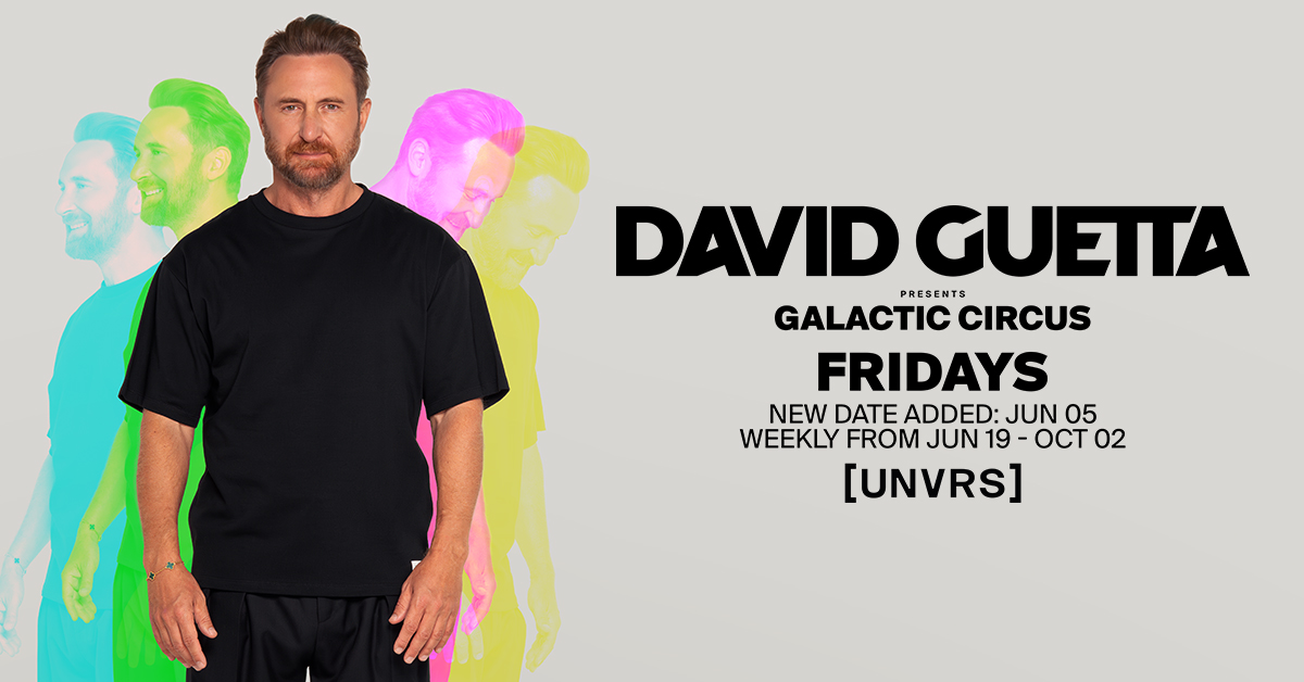 David Guetta presents Galactic Circus - OPENING PARTY