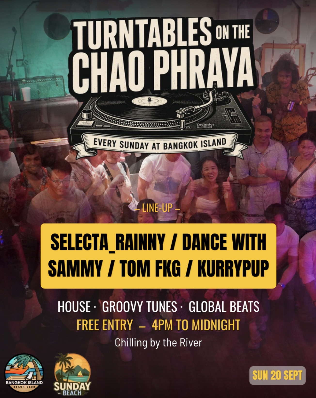 Terntable on the Chaophraya