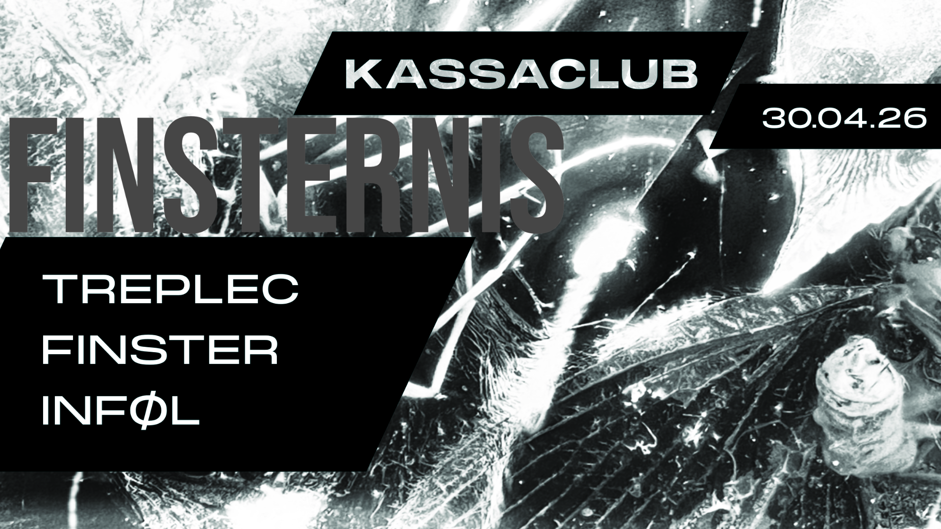 KassaClub: Finsternis - DJs: Treplec, Finster, Inføl