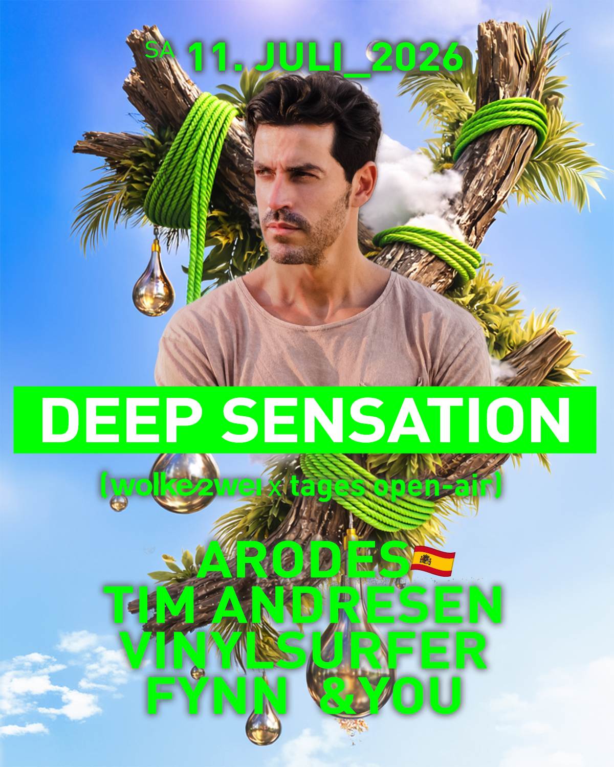 Deep Sensation auf Wolkezwei s ARODES — Wolkezwei, Lipsko