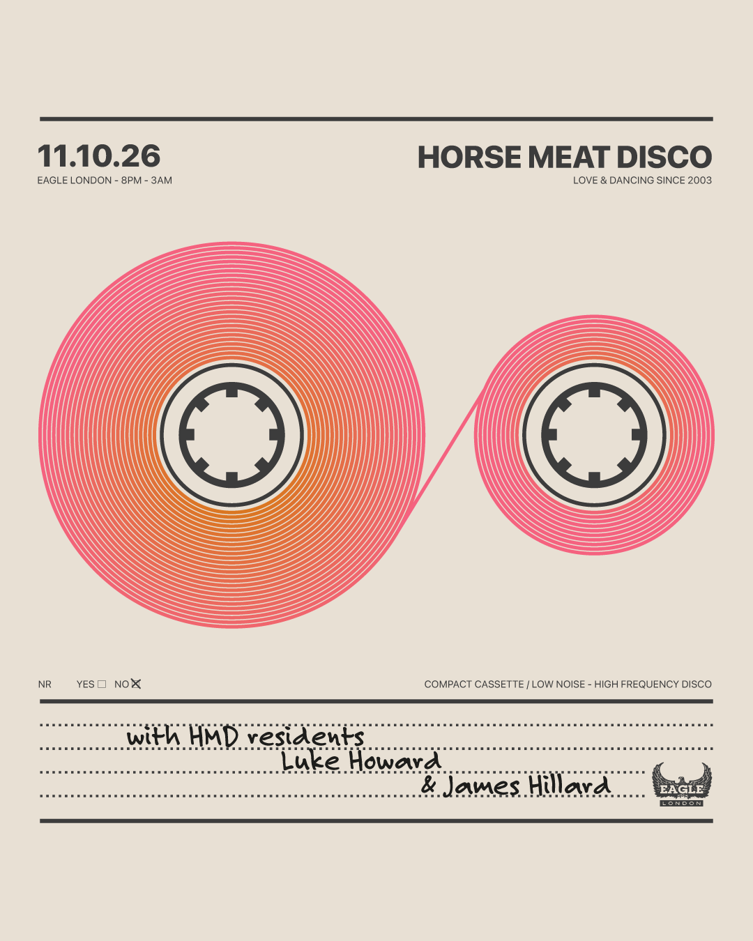 Horse Meat Disco at Eagle London at The Eagle, London SE11 5QY