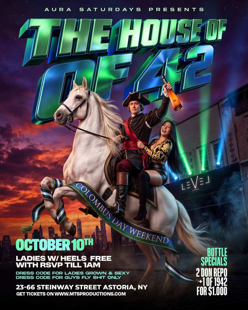 The House of AURA - Columbus Day Weekend