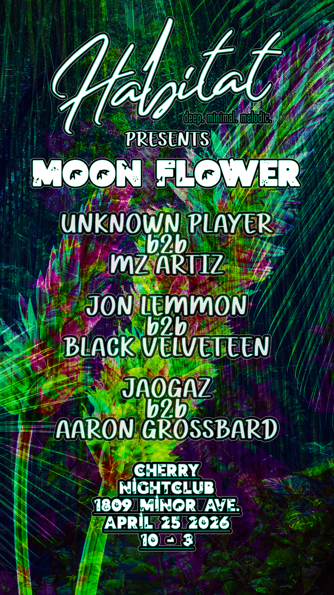 Habitat Seattle presents Moon Flower