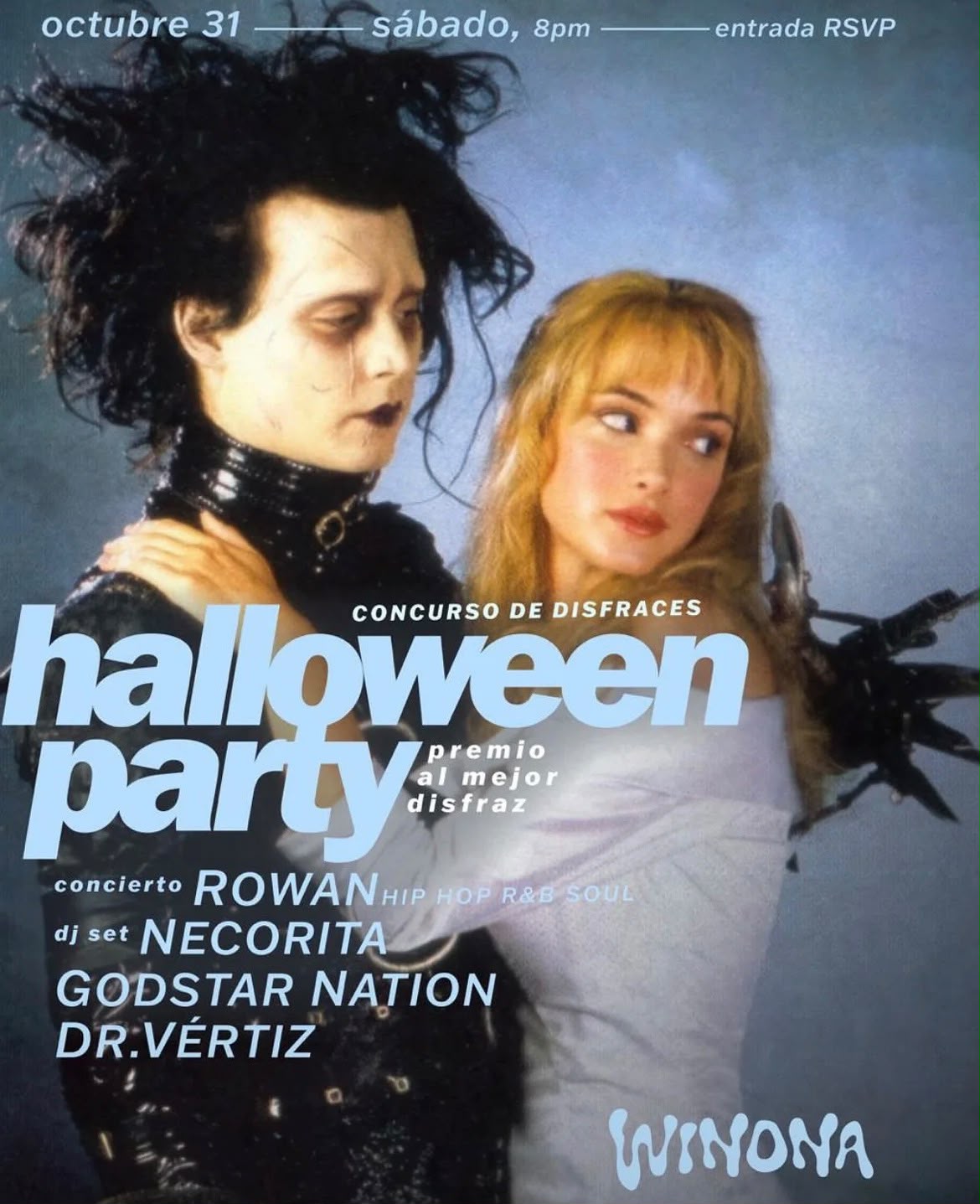 Flyer de halloween party