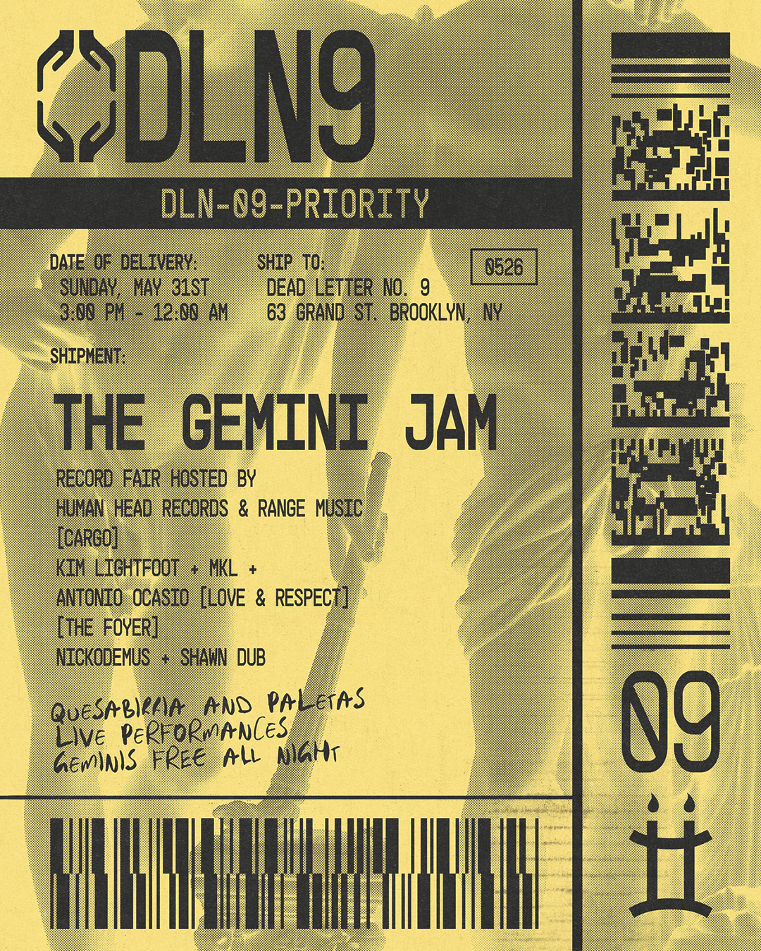 Gemini Jam - Kim Lightfoot, Antonio Ocasio, MKL, Shawn Dub