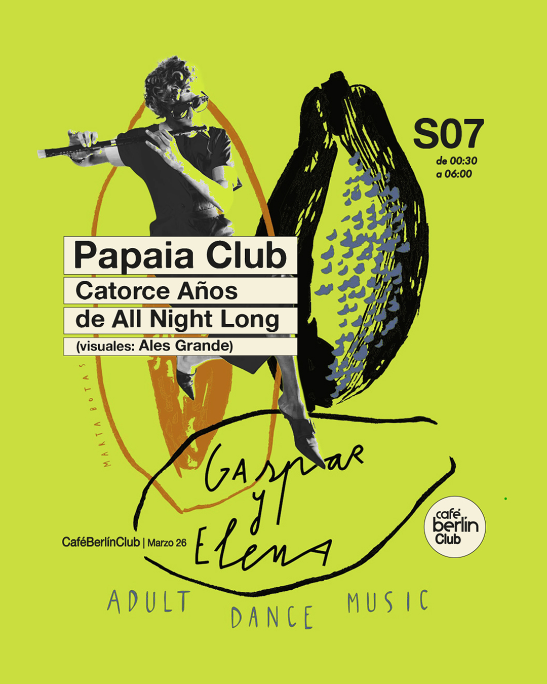 Papaia Club · 14 Años de All Night Long
