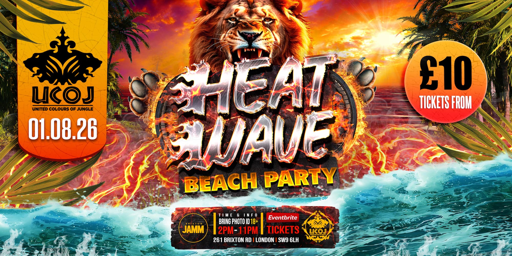 UCOJ: Heatwave Day Party