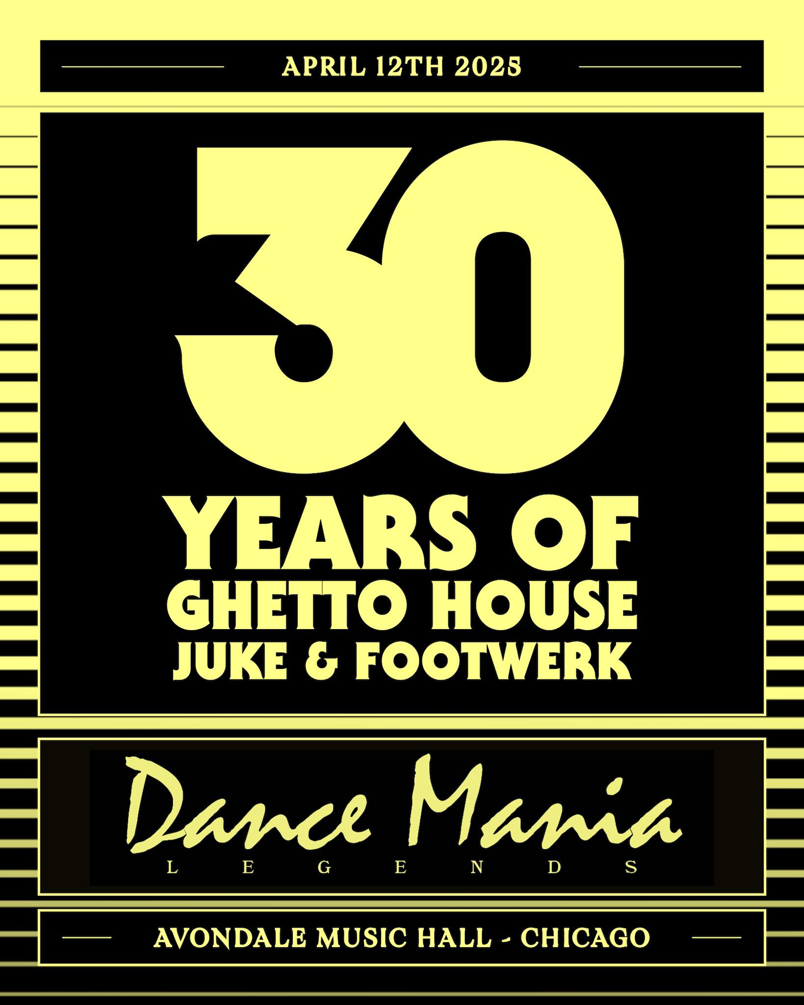 Dance Mania Records x Viva Acid: Dance Mania Legends at