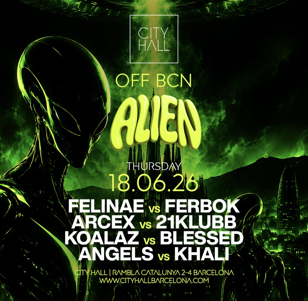 ALIEN (Hard Bounce & Hard Techno)