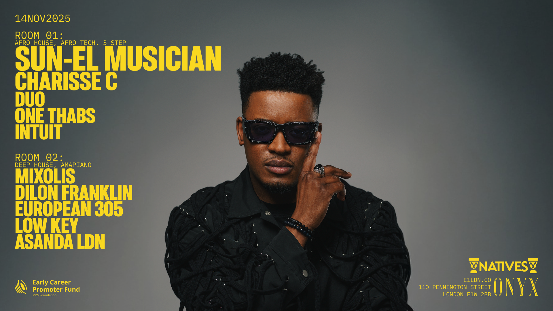 Natives presents: Sun-El Musician [Final 2025 Show]