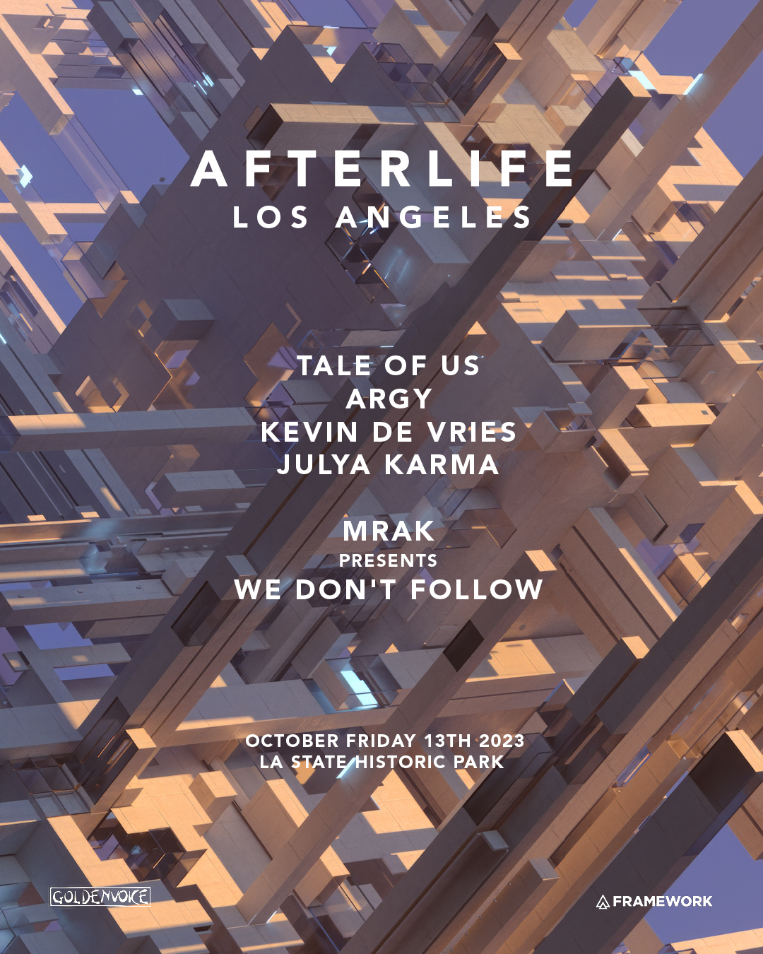 Koncept x Safra x Reunite present: The Element (Afterlife, Zamna), Yos,  GRLFRND, Prai at TBA, Los Angeles