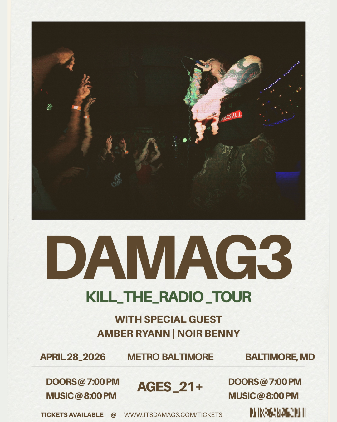 DAMAG3 with Amber Ryann and Noir Benny
