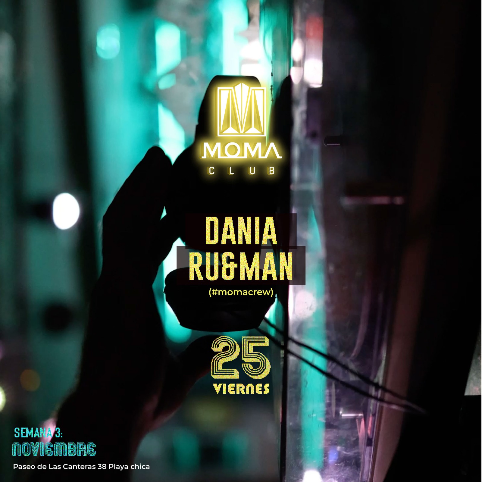 Dania, Ru&man at Moma Club, Canary Islands