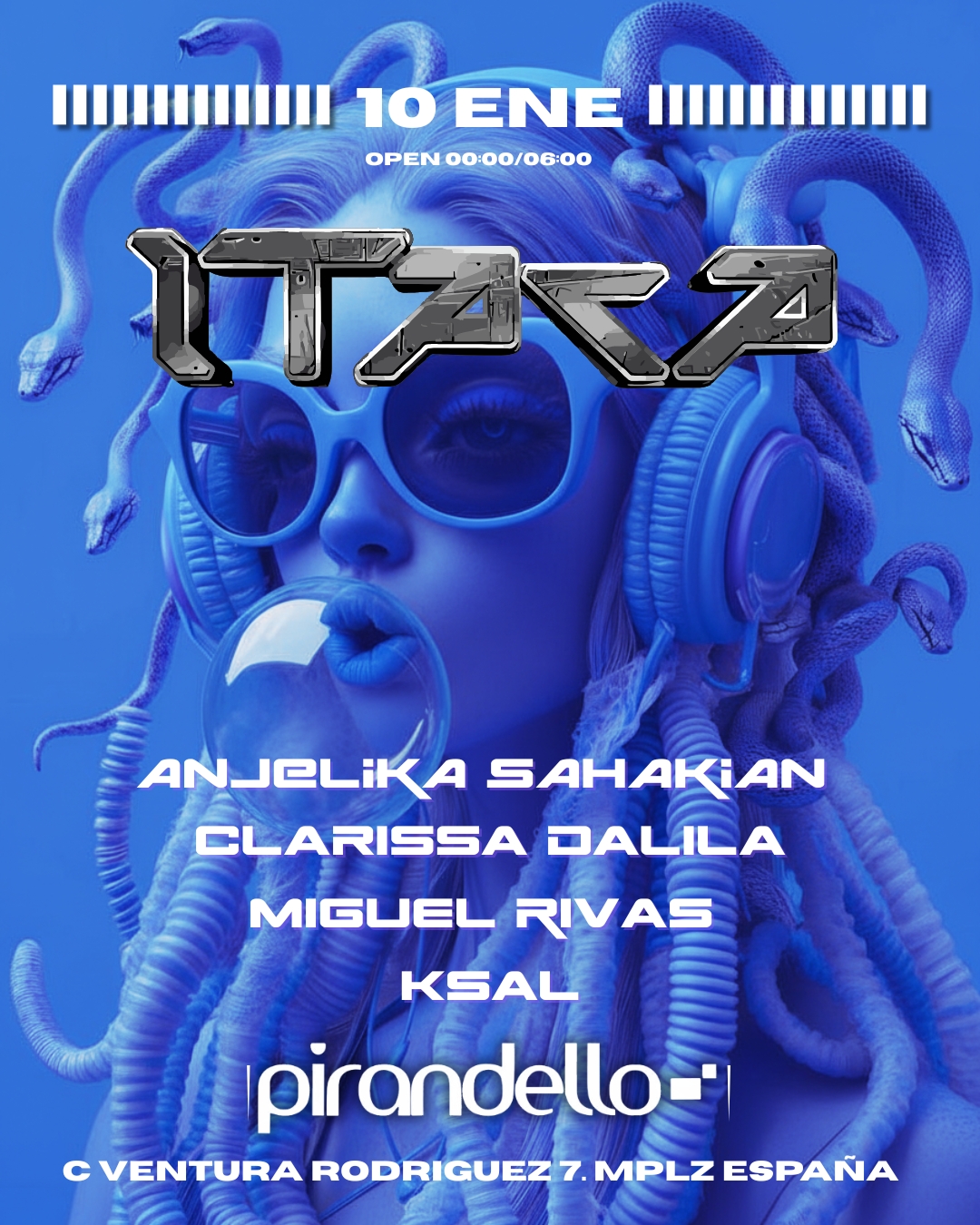 ITACA WHIT Miguel Rivas, ANJELIKA SAHAKIAN, CLARISSA DALILA ND KSAL