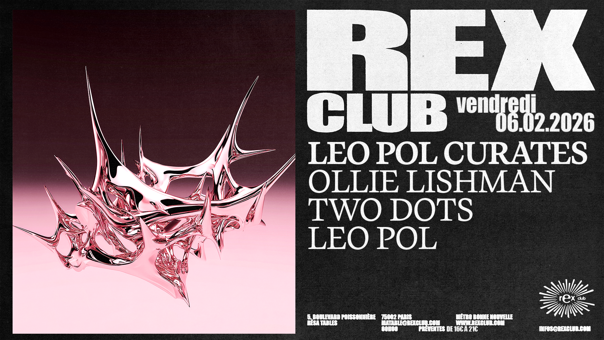 Leo Pol Curates: Ollie Lishman, Two Dots, Leo Pol