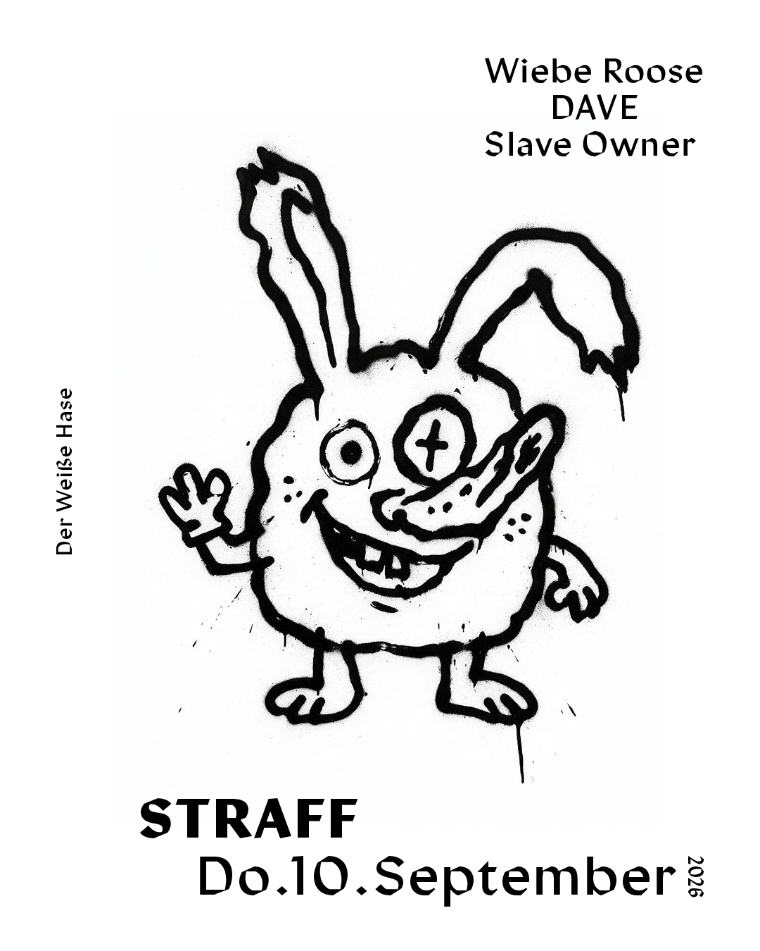 Straff ◢◤ Thursday Techno & Open Air Garden [free entry until midnight*]