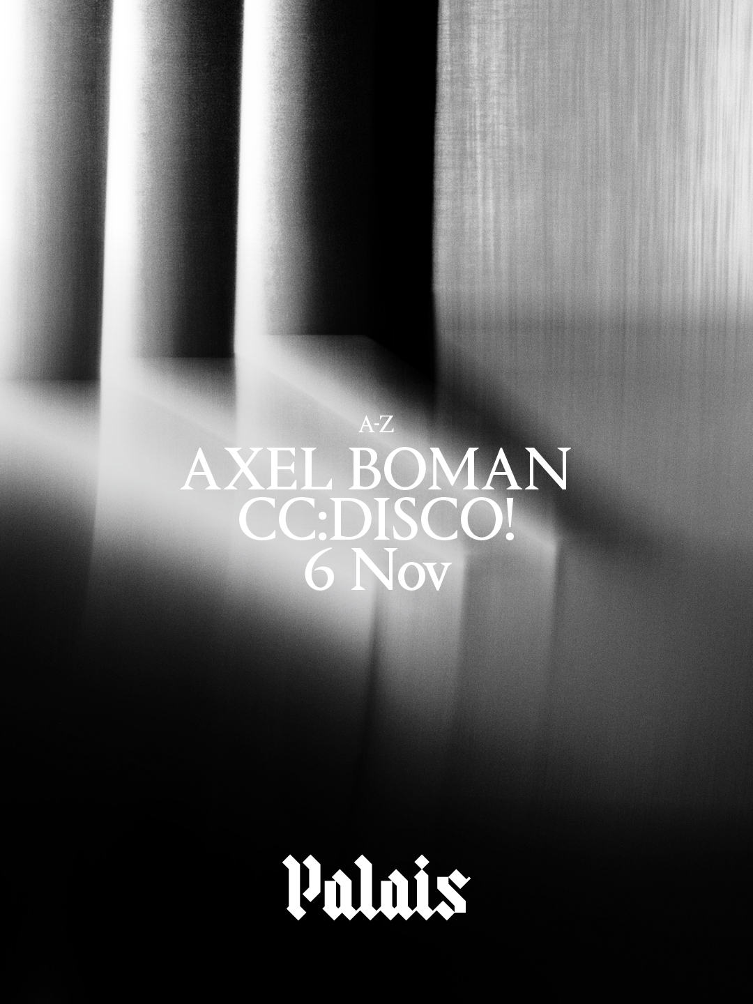 Palais: Axel Boman & CC:DISCO