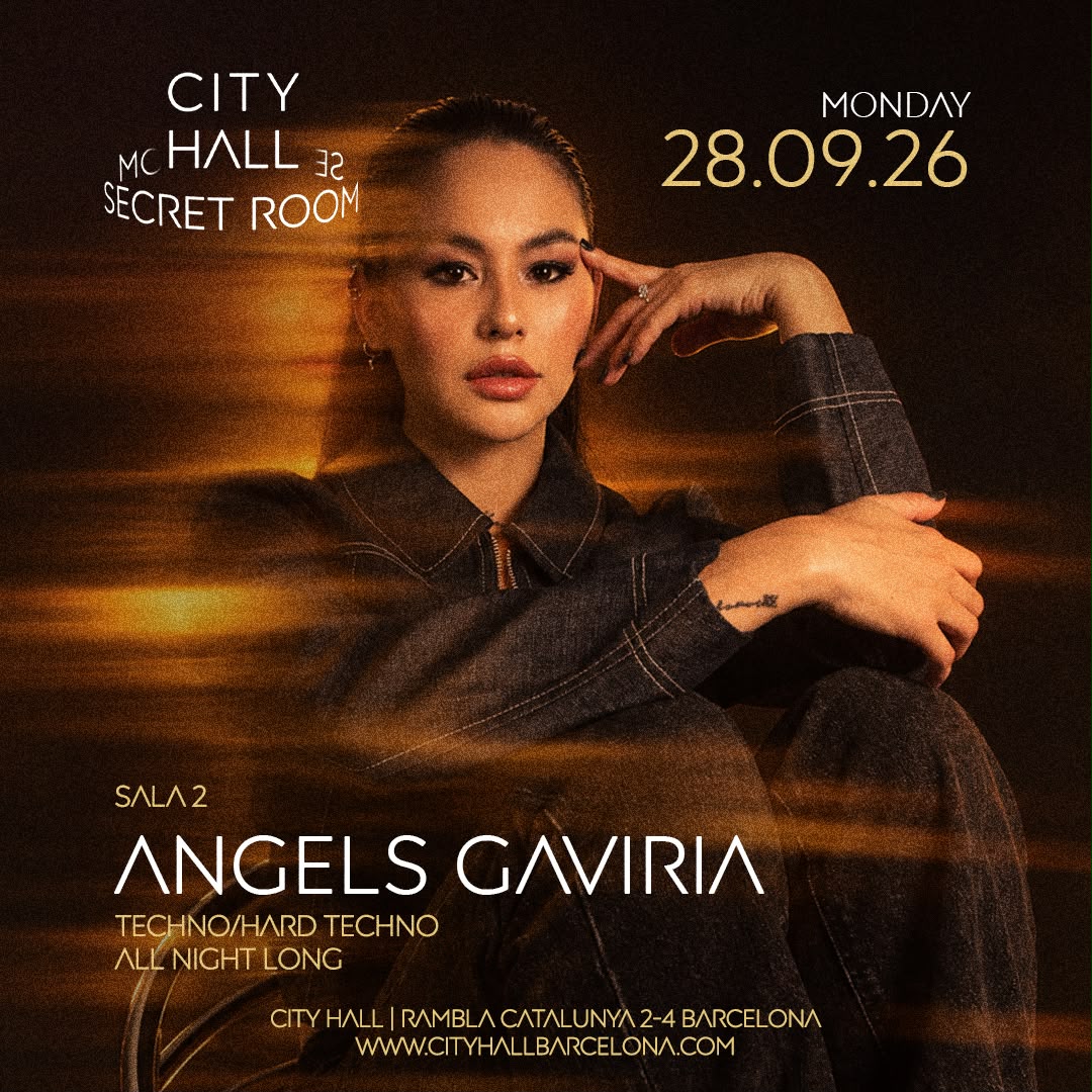 ANGELS GAVIRIA - SECRET ROOM: HARD TECHNO I SALA 2