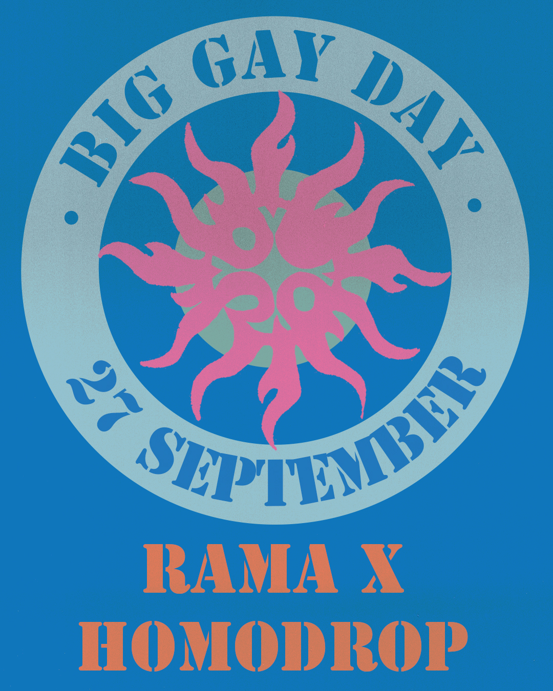 RAMA X HOMODROP (OPEN AIR + INDOOR)