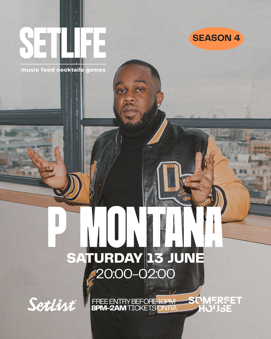 SETLIFE presents P Montana: JUNE 13TH