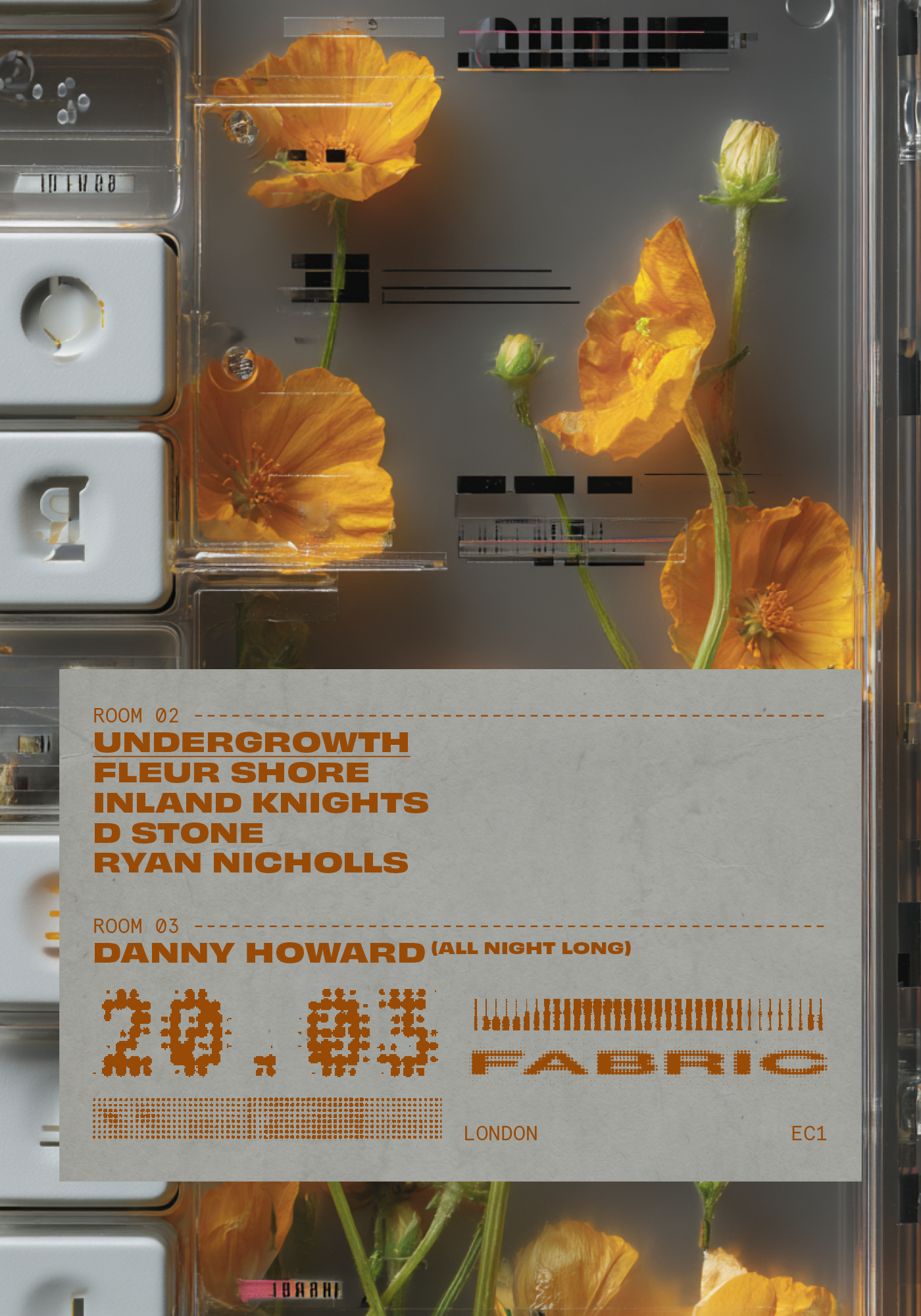 fabric Night: Fleur Shore, Inland Knights, D Stone, Danny Howard