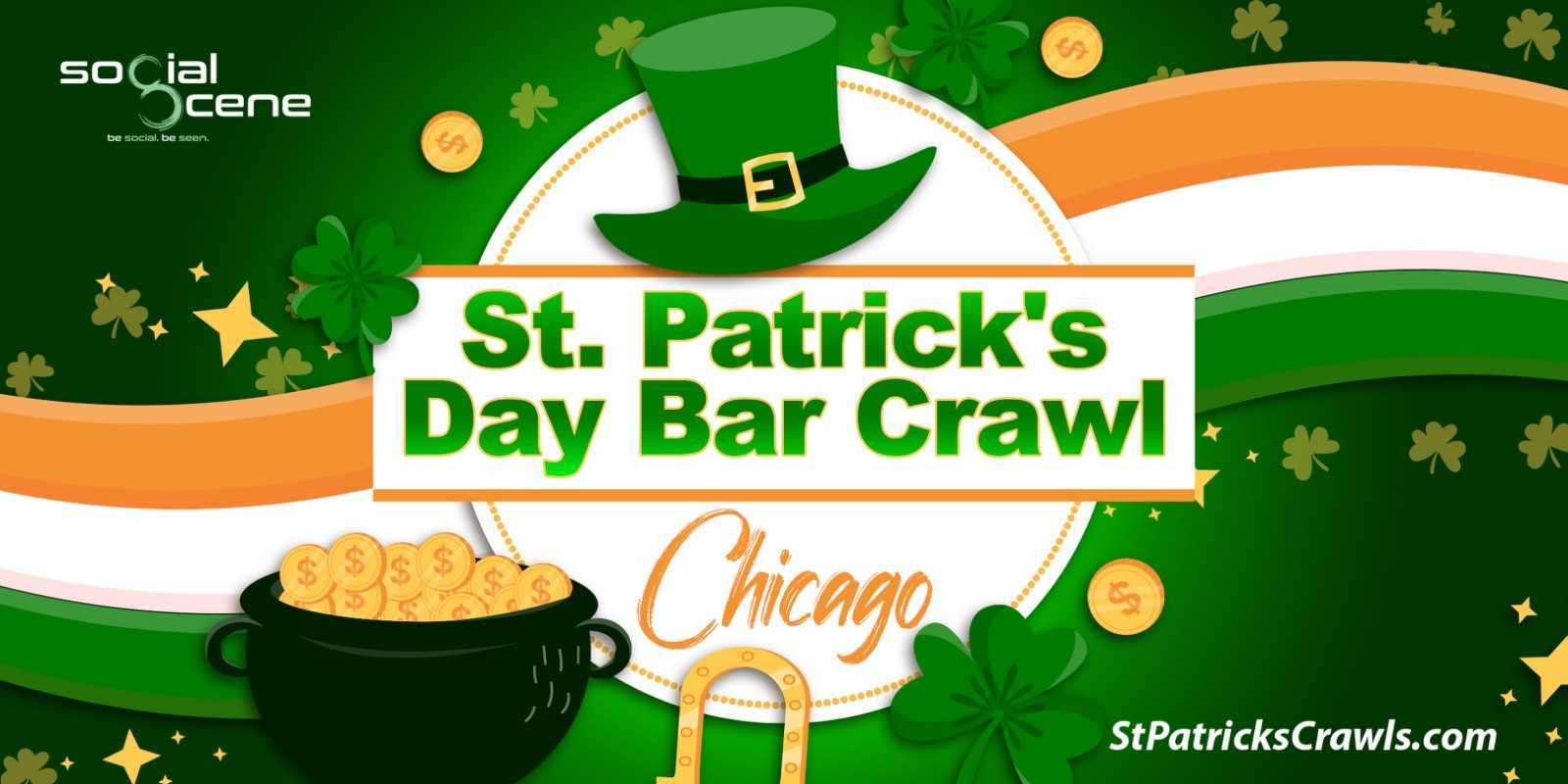 2026 Chicago St Patrick's Day Bar Crawl Saturday All Access RA