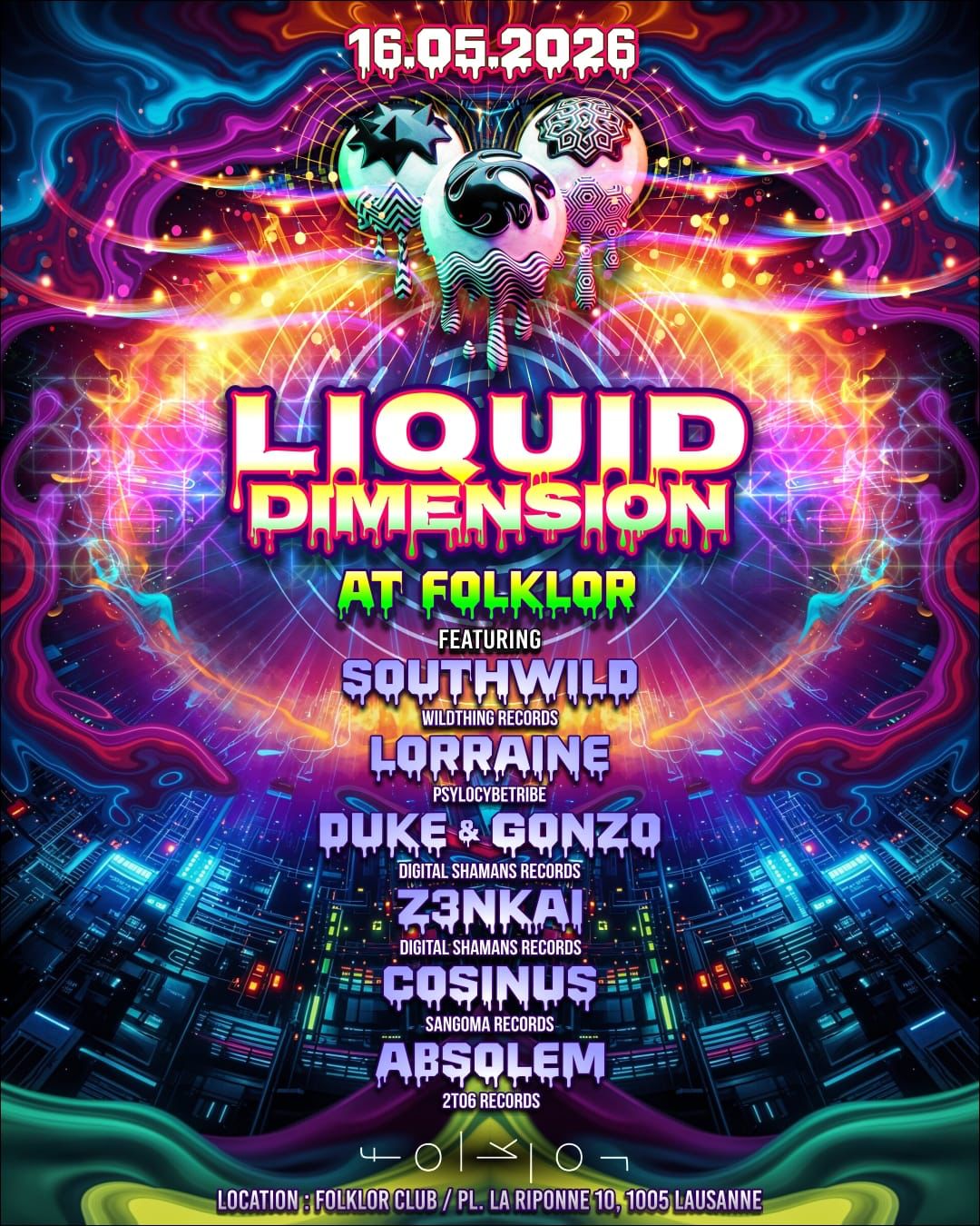 Liquid Dimensions at Folklor, Lausanne