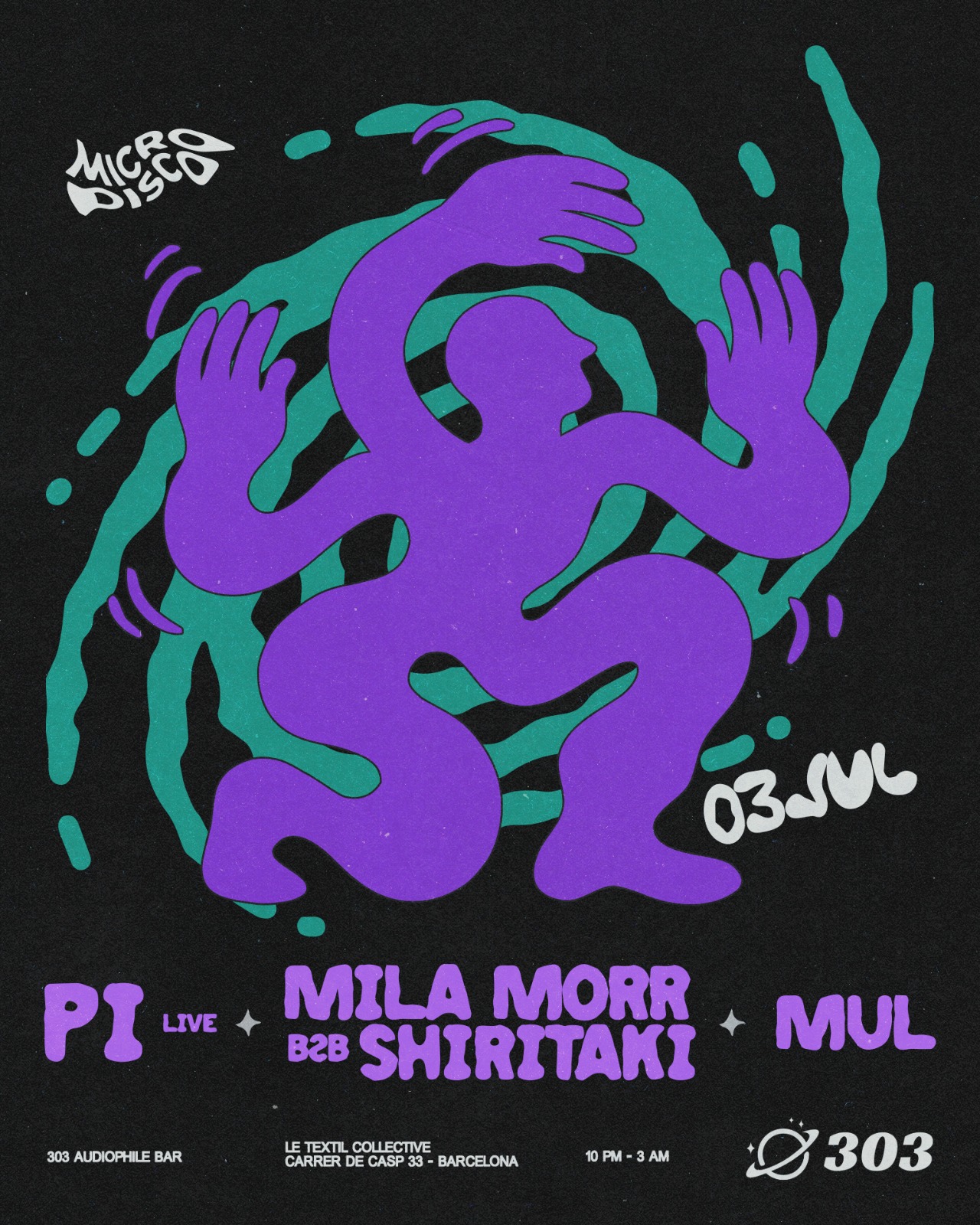 Microdisco at 303